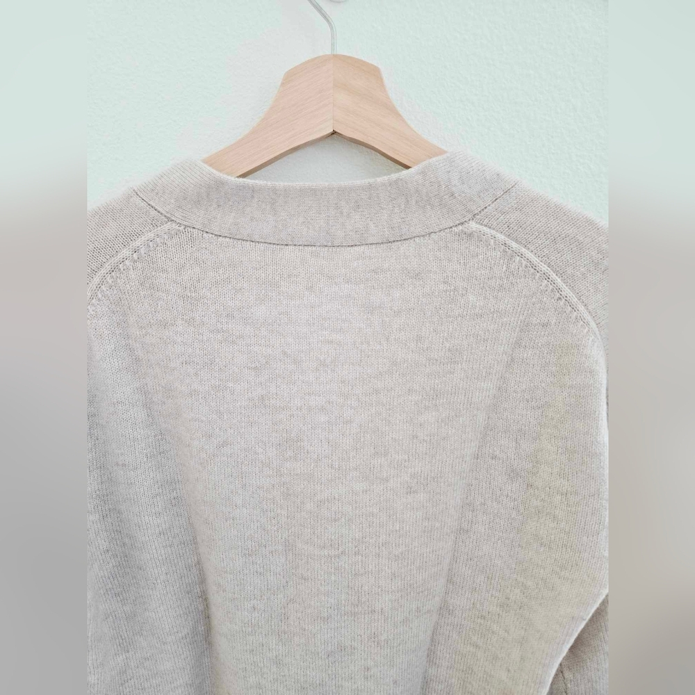 Wool Women’s Oat Cream Cardigan size XS - Picture 6 of 7